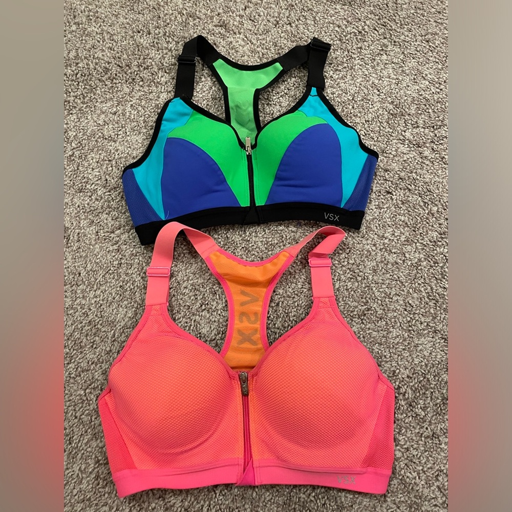 Victoria’s Secret 2 sports bras bundle size 34B